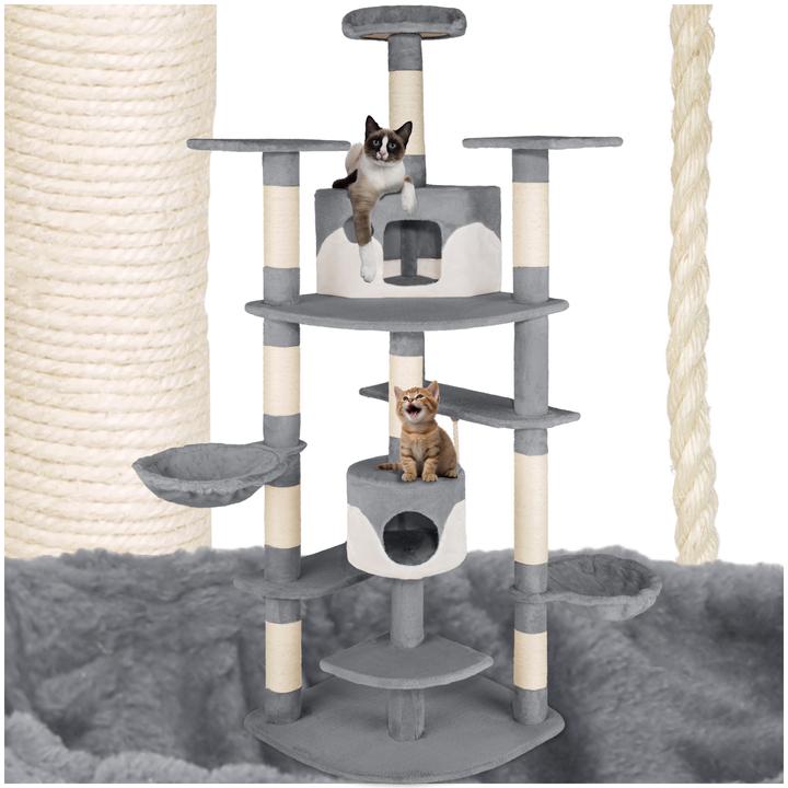 Actual product image tectake Fippi (201 cm, Grey/white)