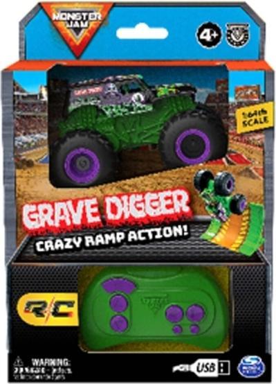 Image du produit Monster Jam RC 1:64 - Grave Digger