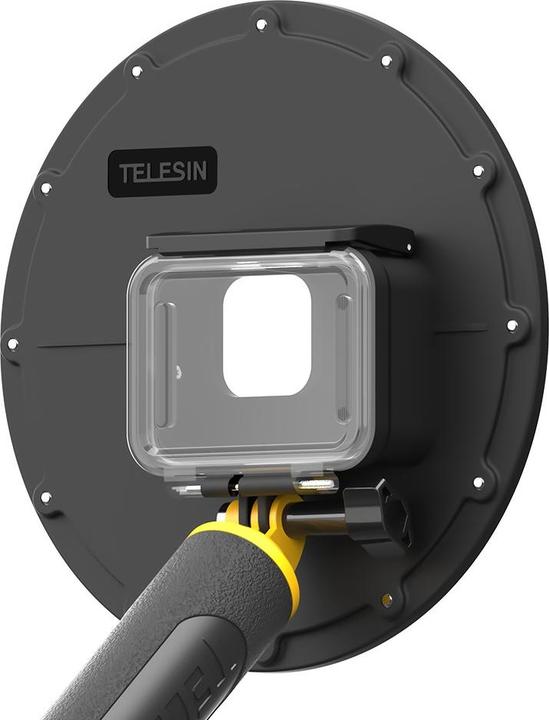 Productafbeelding Telesin Onderwaterbehuizing Dome Port voor GoPro Hero 9 (GP-DMP-T09) (Hero 11 Zwart, Hero 9 Zwart, Hero 10 Zwart, Held 12)