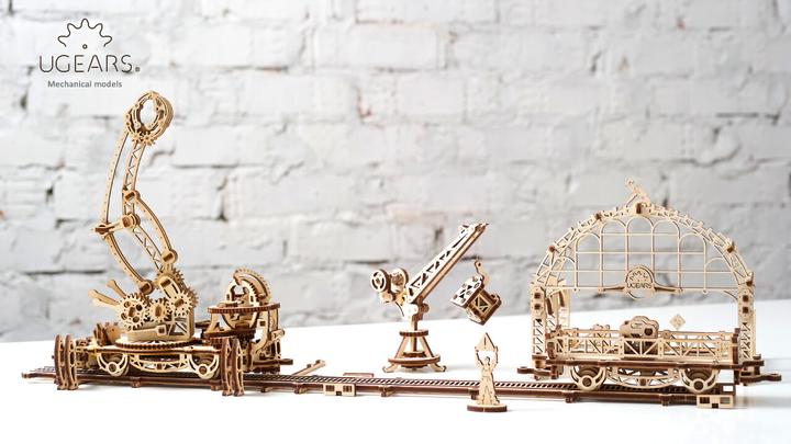 Actual product image Ugears Train Transshipment point