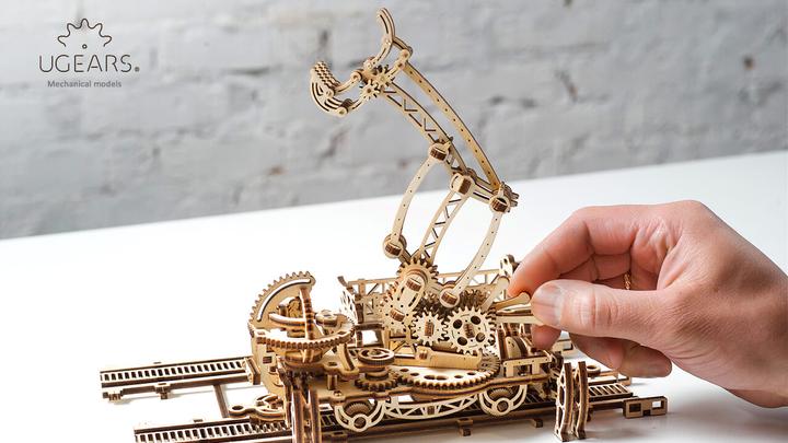 Actual product image Ugears Train Transshipment point