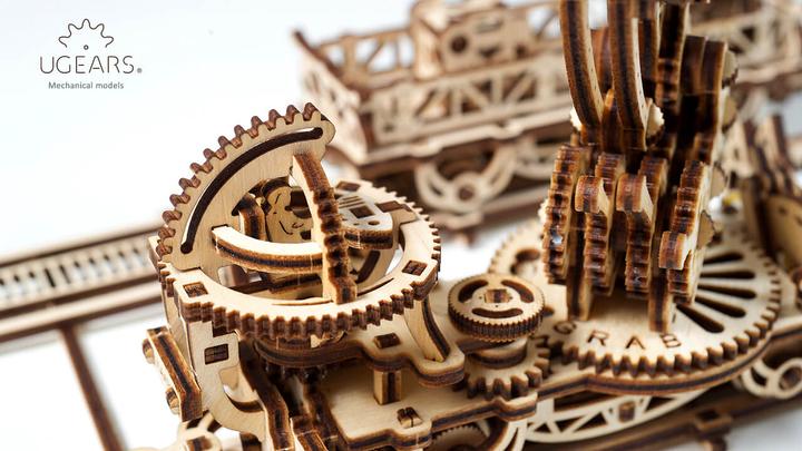 Actual product image Ugears Train Transshipment point