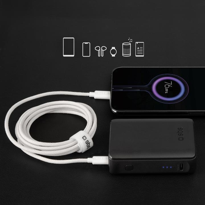 Produktbild SBS Stecker USB-C auf USB-C grey (1.50 m, USB 2.0)