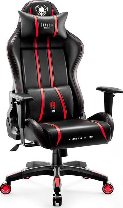 Diablo Fotel Chairs X-One 2.0 King Czarno-czerwony