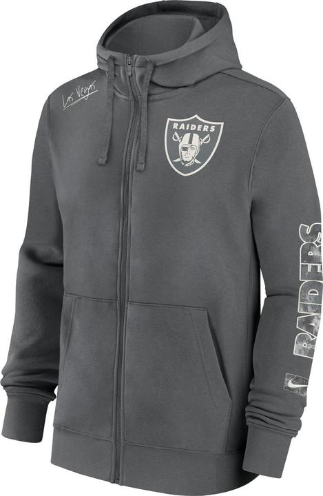 Image du produit Nike Las Vegas Raiders Full-Zip Fleece Hoodie L (L)