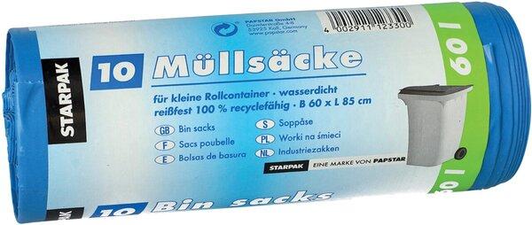 Actual product image Papstar Sweepings bag (10 x, 60 l)