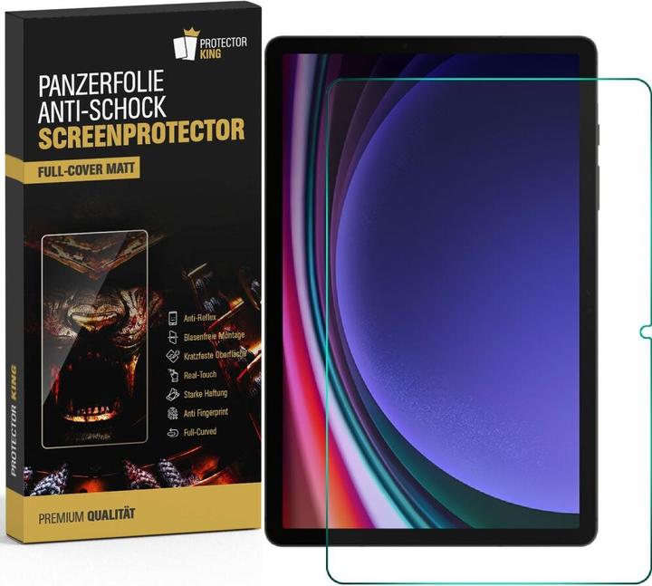 Actual product image Protectorking 6x Panzerfolie Anti-Shock matt entspiegelt (6 Piece, Galaxy Tab S9 Plus)