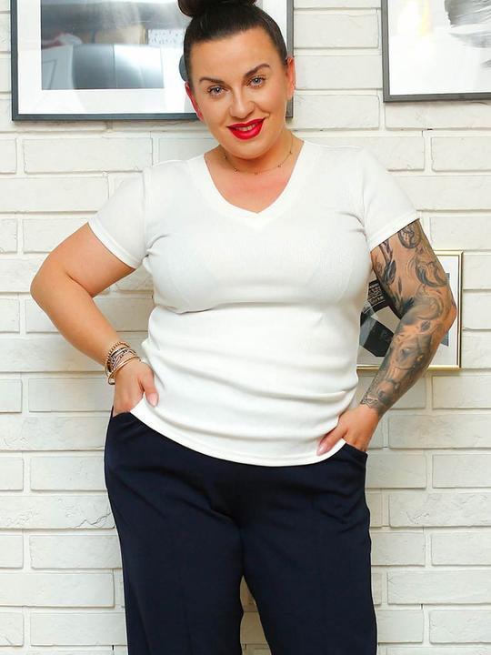 Produktbild Karko Plus-Size Bluse (38, 39, 40)