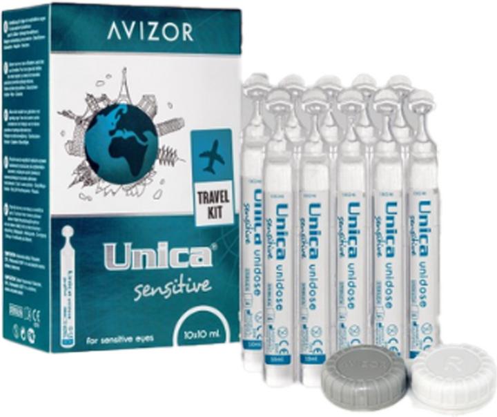 Produktbild Avizor Unica Sensitive 10x10ml (All in One Lösung, 100 ml)