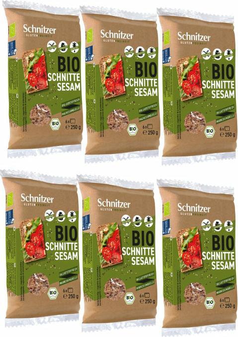 Actual product image Schnitzer Glutenfree Sesame Slices (250 g)