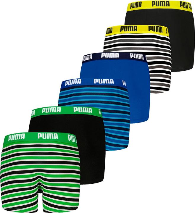 Produktbild Puma Everyday Striped Boxers ECOM 6P (122, 6er Pack)