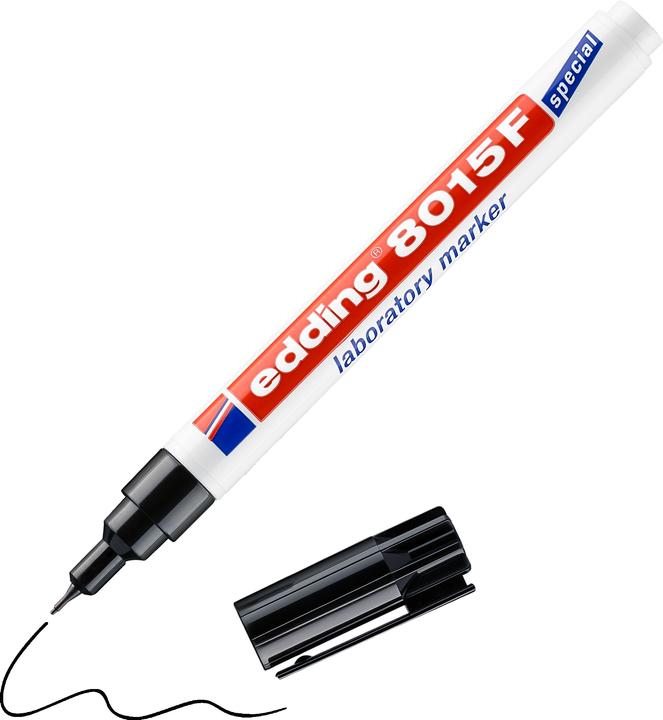 Produktbild Edding Labor Marker (Schwarz, 0.80 mm, 1 x)