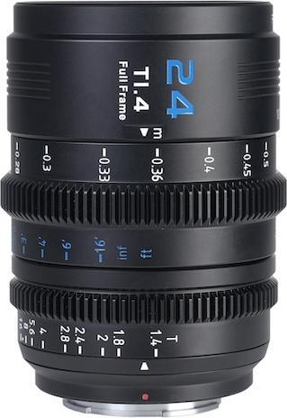 Actual product image Sirui VP-1-24B VISION PRIME T1.4 Vollformat Cine Lens 24mm schwarz (C-mount, full size)