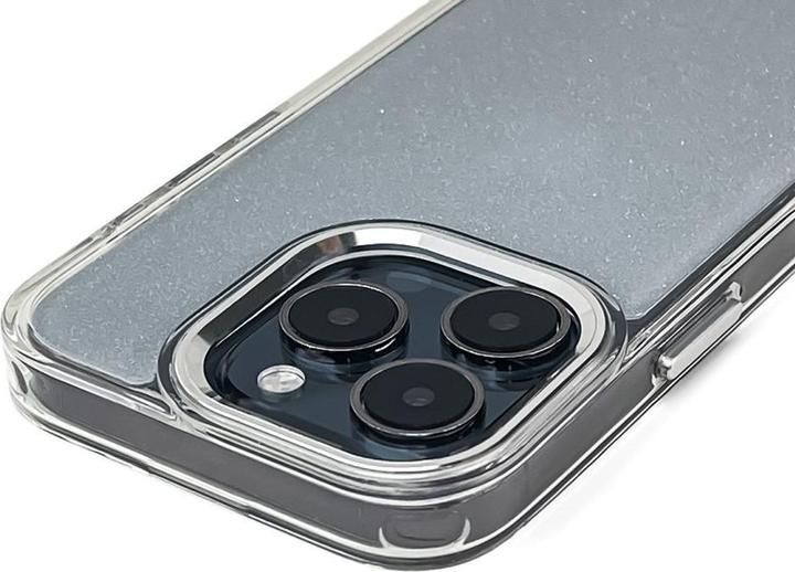 Actual product image Wozinsky Glitter Case for Samsung Galaxy S25 - Clear with Glitter (Samsung Galaxy S25)