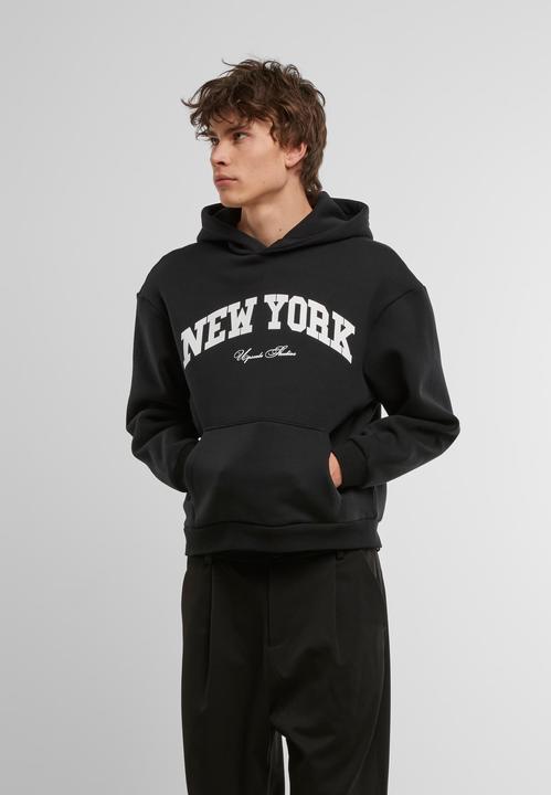 Produktbild Urban Classics Upscale New York Collage Fluffy Hoody - 195865 (L)