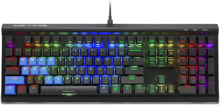 Actual product image Sharkoon SKILLER SGK60 Keyboard USB QWERTY US English (US, Cable)