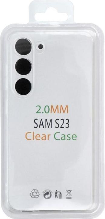 Produktbild OEM Back panel cover CLEAR case 2 mm BOX for SAMSUNG S23 FE transparent (Samsung Galaxy S23 FE)