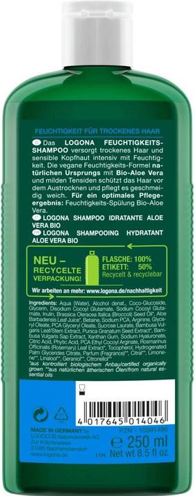 Immagine prodotto Logona Shampoo Feuchtigkeits (250 ml, Shampoo liquido)