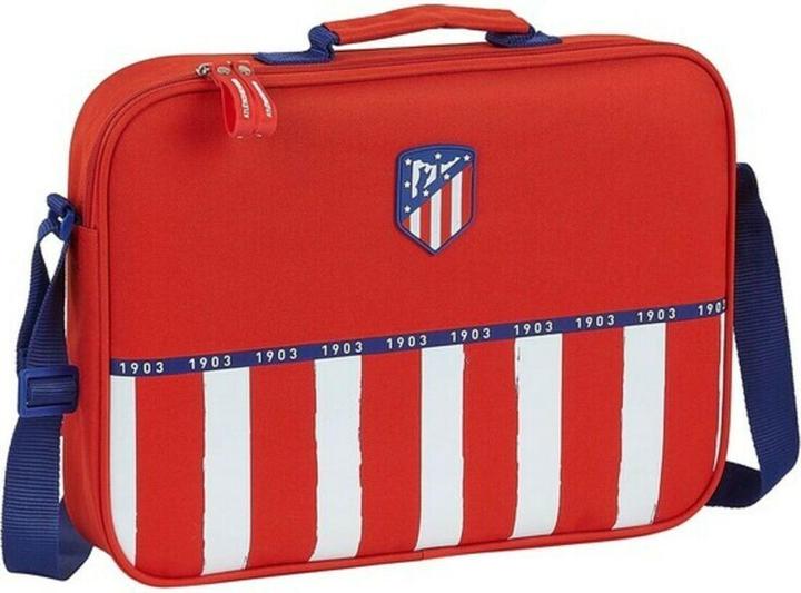 Atletico Madrid FC Schultasche Atlético Madrid Rot Blau Weiss (38 x 28 x 6 cm) (6 l)