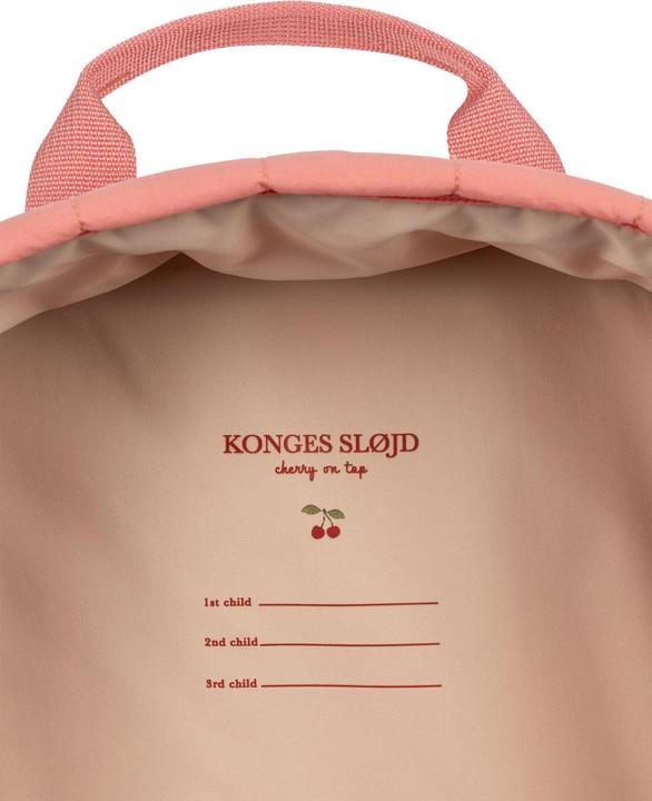 Actual product image Konges Slojd Juno KinderRucksack Midi Strawberry Ice