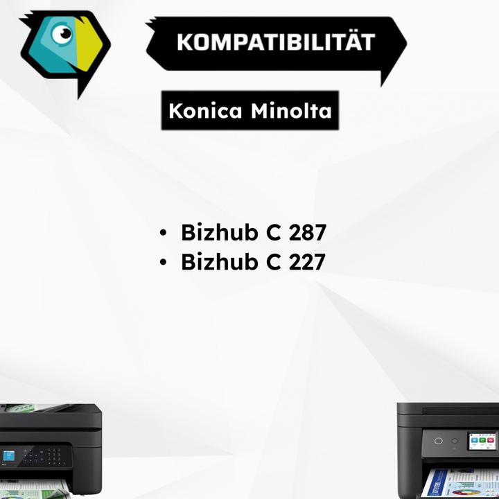 Produktbild Inkadoo Toner kompatibel mit Konica Minolta A8K3450 / TN-221C Toner (C)