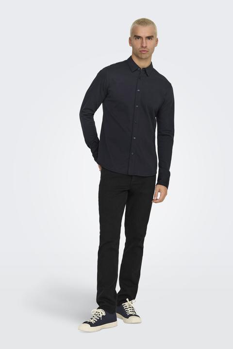 Image du produit Only & Sons Onsrobin B/U Ls Stretch Shirt Noos (M)