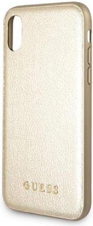 Immagine prodotto Guess Custodia rigida in pelle PU iridescente per iPhone XR (Apple iPhone XR)