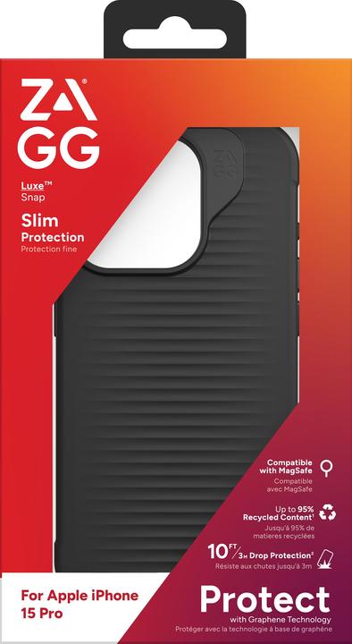 Actual product image Zagg Cases Luxe Snap PCR (Apple iPhone 15 Pro)