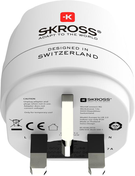 Image du produit Skross Adaptateur de voyage unique