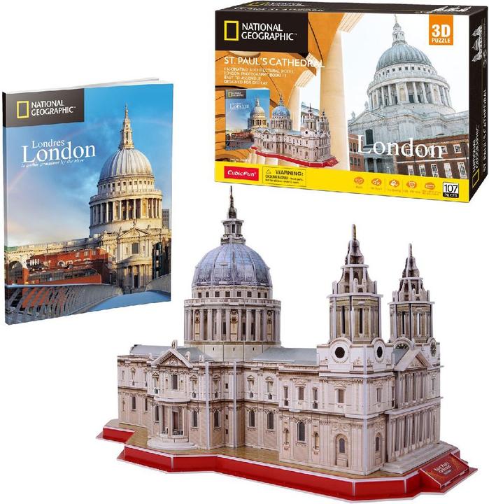 Produktbild Cubicfun 3d Puzzel St. Paul's Cathedral (107 Teile)