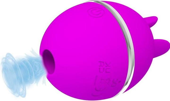 Image du produit Pretty Love Gemini Ball Violet. Vibromasseur Rond En Silicone