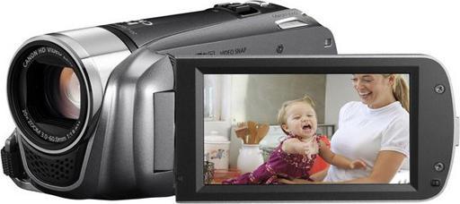 Canon Legria HF R26, Full-HD Flash, 20x Zoom, 8GB, Silber (20 x)