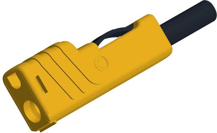Produktbild Hirschmann Test & Measurement Schutzkontakt-Stecker, Gelb, Vernickelt, 30V, 30A (Prüfspitze)