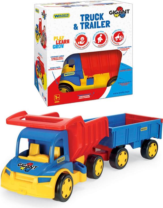 Produktbild Wader Kipper mit Anhänger 107 cm Gigant Truck