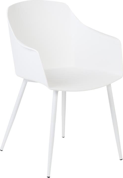 Produktbild Beliani Esszimmerstuhl Kunststoff weiss 2er Set FONDA