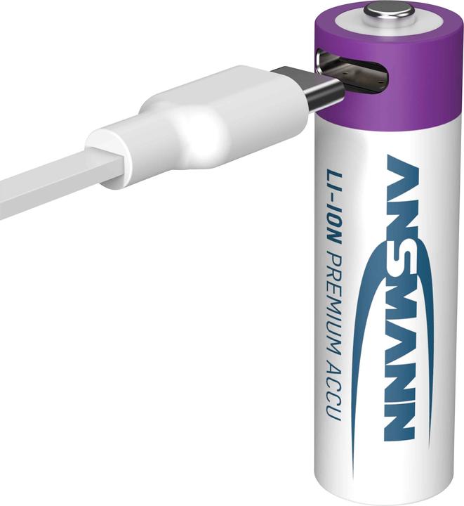 Produktbild Ansmann Li-Ion Premium Accu (4 Stk., AA, 1800 mAh)