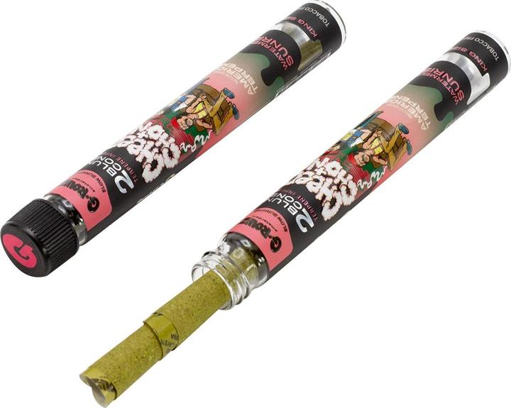 Actual product image G-Rollz Prerolled Cones Turpenten Infusion, Watermelon Sunrise, 2 pcs.