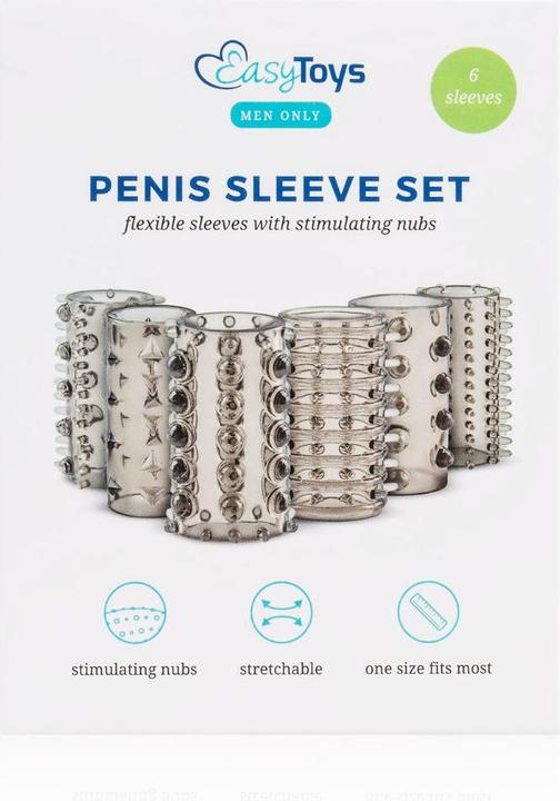 Actual product image Easytoys Penis sheath set