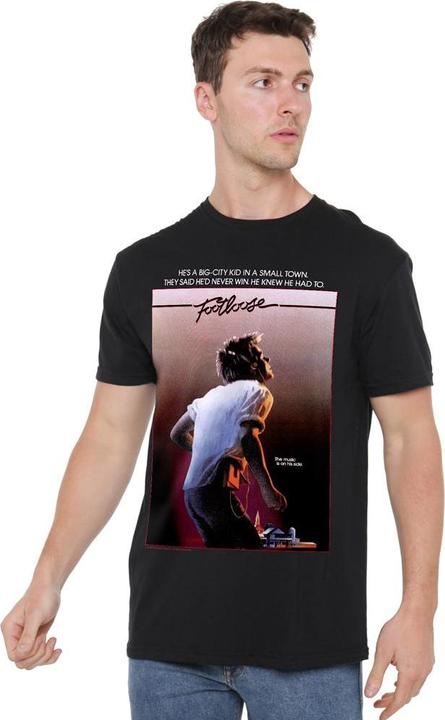 Actual product image Footloose Mens Poster T-Shirt (XL)