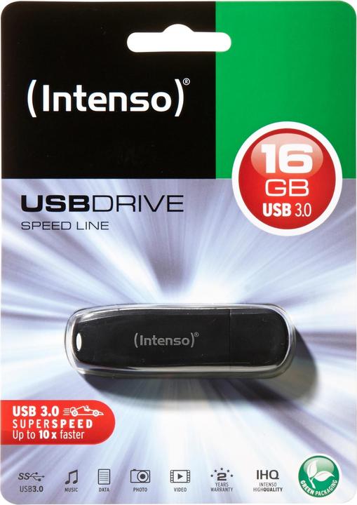 Image du produit Intenso ligne de vitesse (16 Go, USB-A, USB 3.0)