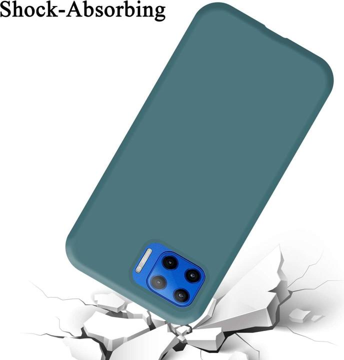 Actual product image Cadorabo Bumper Case for Motorola MOTO G 5G PLUS TPU Liquid Silicone Cover for Motorola MOTO G 5G PLUS (Motorola Moto G 5G Plus)