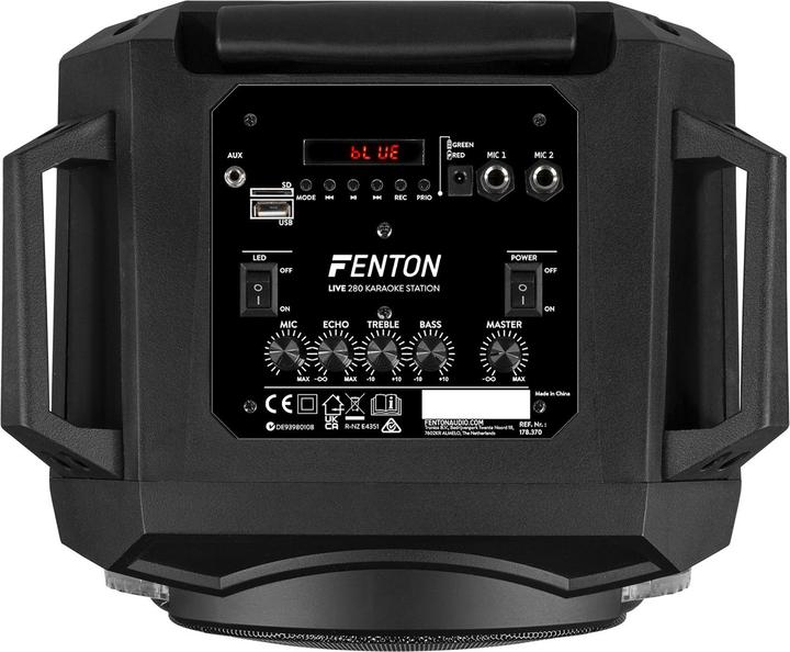 Immagine prodotto Fenton Stazione Karaoke LIVE280 (Attivo, 1x 900 W)