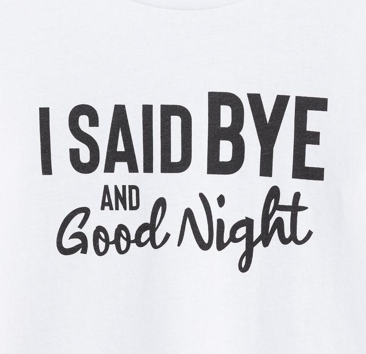 Produktbild La Redoute Collections 2er-Pack Pyjamas mit Schriftzug und Tupfen (140)