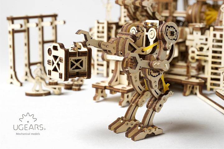 Actual product image Ugears Robot factory 598-piece