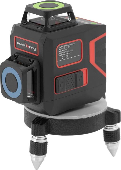 Produktbild Steinberg Kreuzlinienlaser Rotationslaser Linienlaser Kreuzlaser Stativ 15 - 30 m 360°