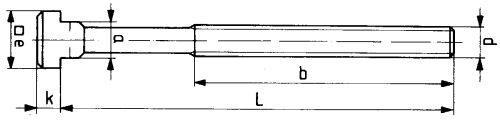 Produktbild Amf T-Nutenschraube (1 Schrauben pro Stück)