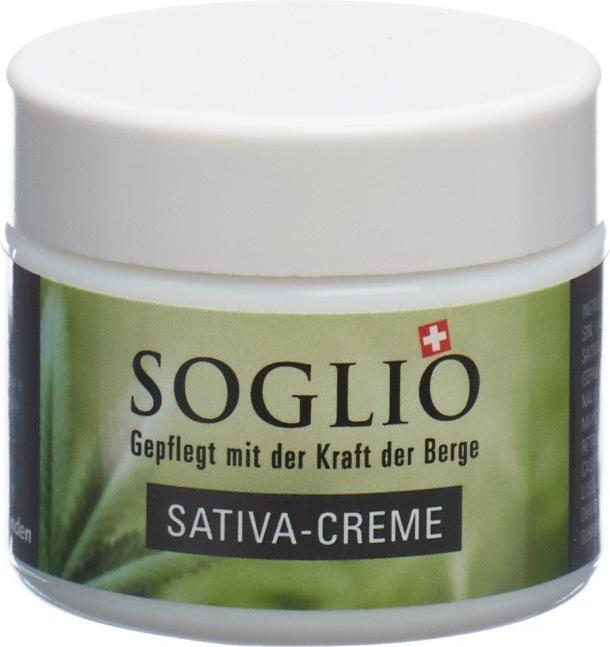 Actual product image Soglio Sativa cream (50 ml, 24h cream)