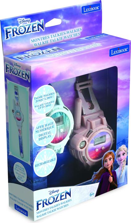 Produktbild Lexibook Disney Frozen - 2-in-1 Walikie Talkie Watch (200 m) (DMWTW1FZ)