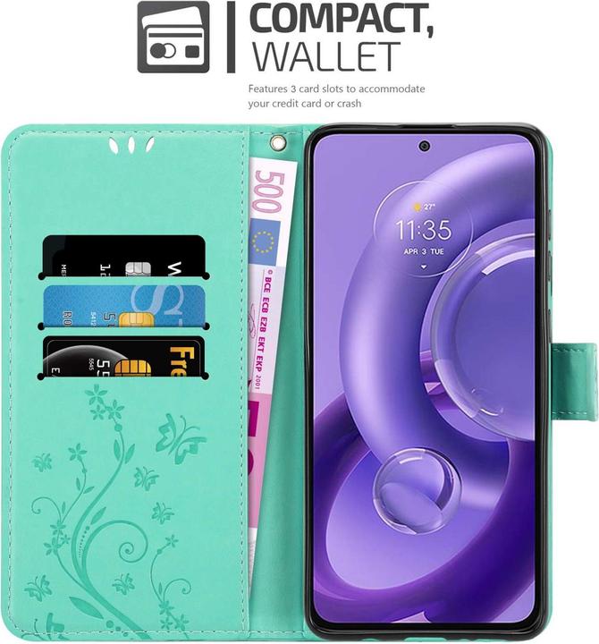 Image du produit Cadorabo Coque pour Motorola EDGE 30 NEO pour Fleur Book (Motorola Edge 30 Neo)