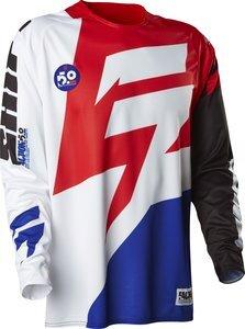 Produktbild Shift Jersey Faction Wht-Red (XXL)